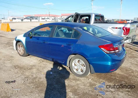 2014 Honda Civic Lx из США, поврежденный, VIN 19XFB2F59EE066970